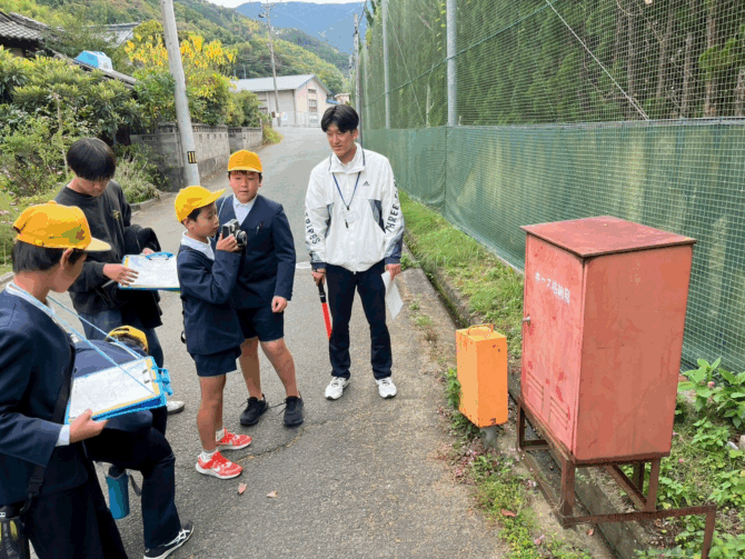 令和7年度　西予市立三瓶小学校防災学習（第3回）成果報告