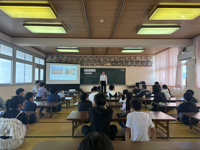 令和8年度　西予市野村小学校防災学習(第１回)　成果報告